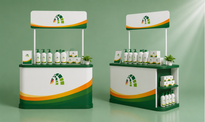 POSM Cho Chuỗi Bán Lẻ- Booth