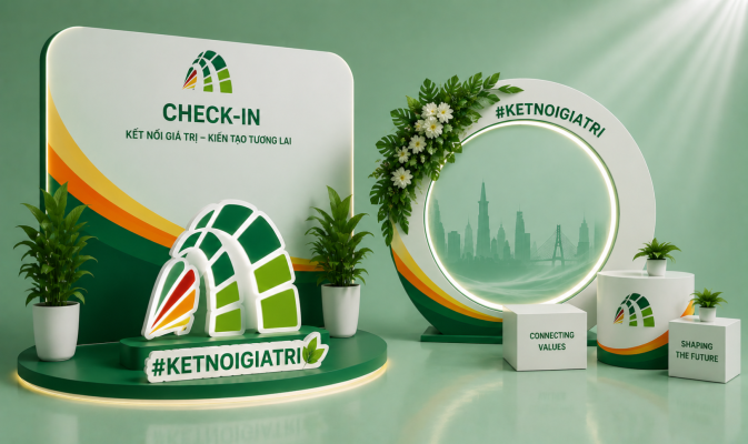 POSM Cho Chiến Dịch Marketing - Khu Vực Check-in