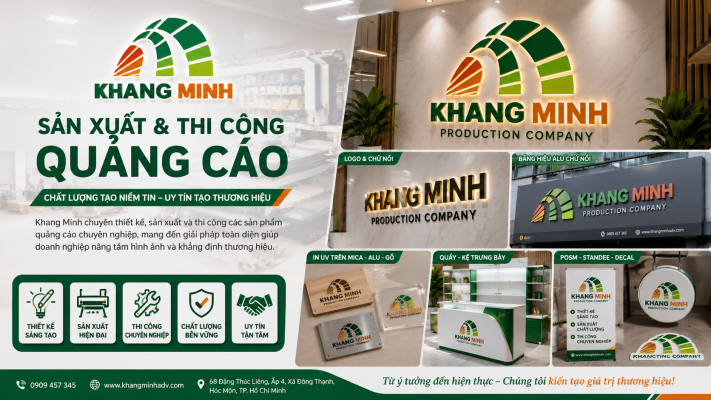logo và chữ nổi